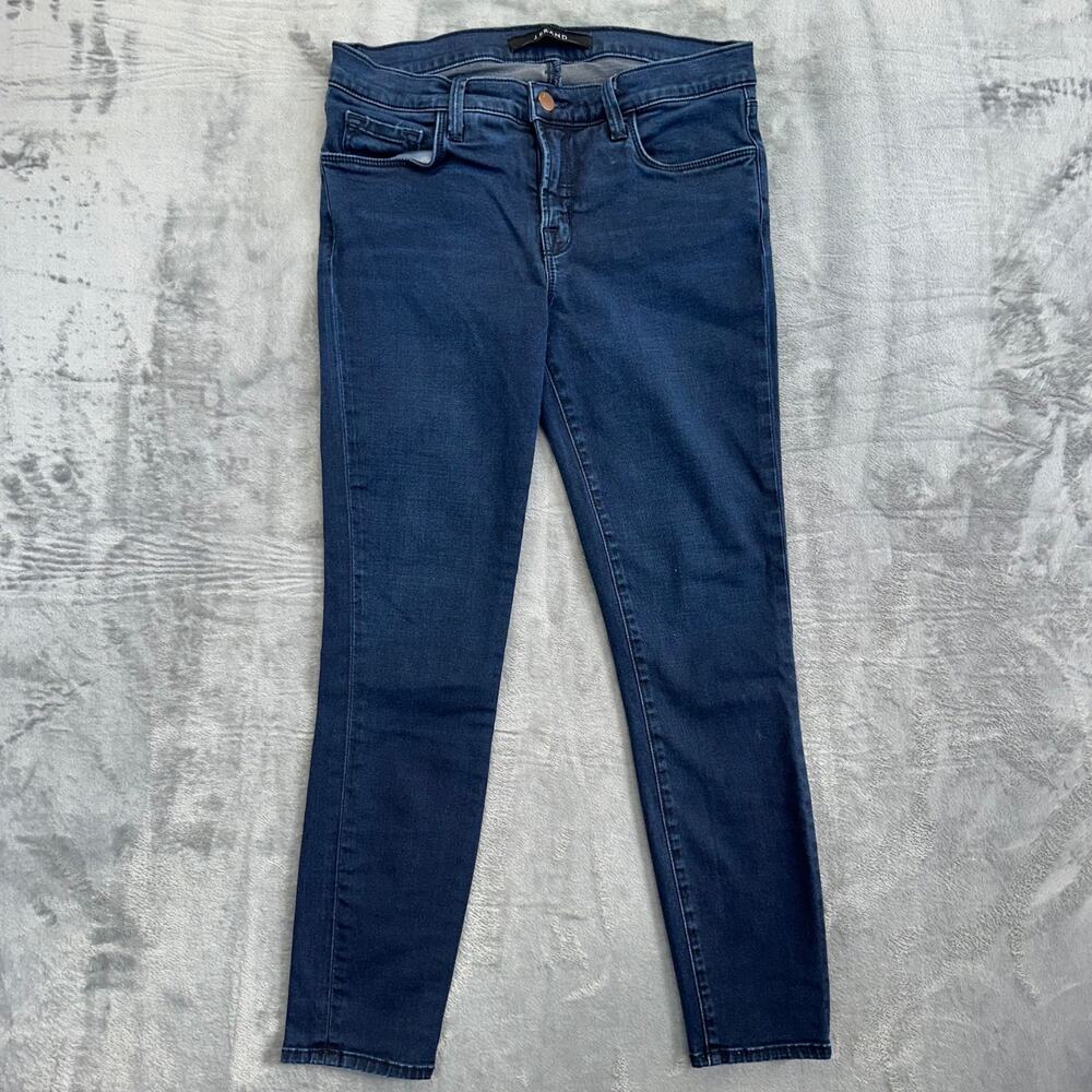 J Brand Women's‎ Capri Skinny Jeans Size 27 Dark Wash